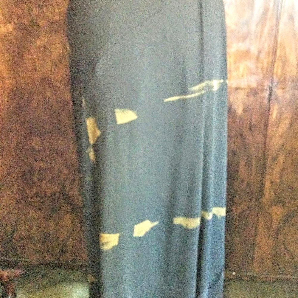 vintage donna karan upcyckled brown skirt size L